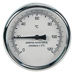GIACOMINI Термометр, сертифицированный INAIL (ISPESL) 1/2 R540I R540IY003
